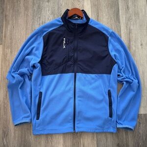 RLX Ralph Lauren Blue and Black Performance Jacket